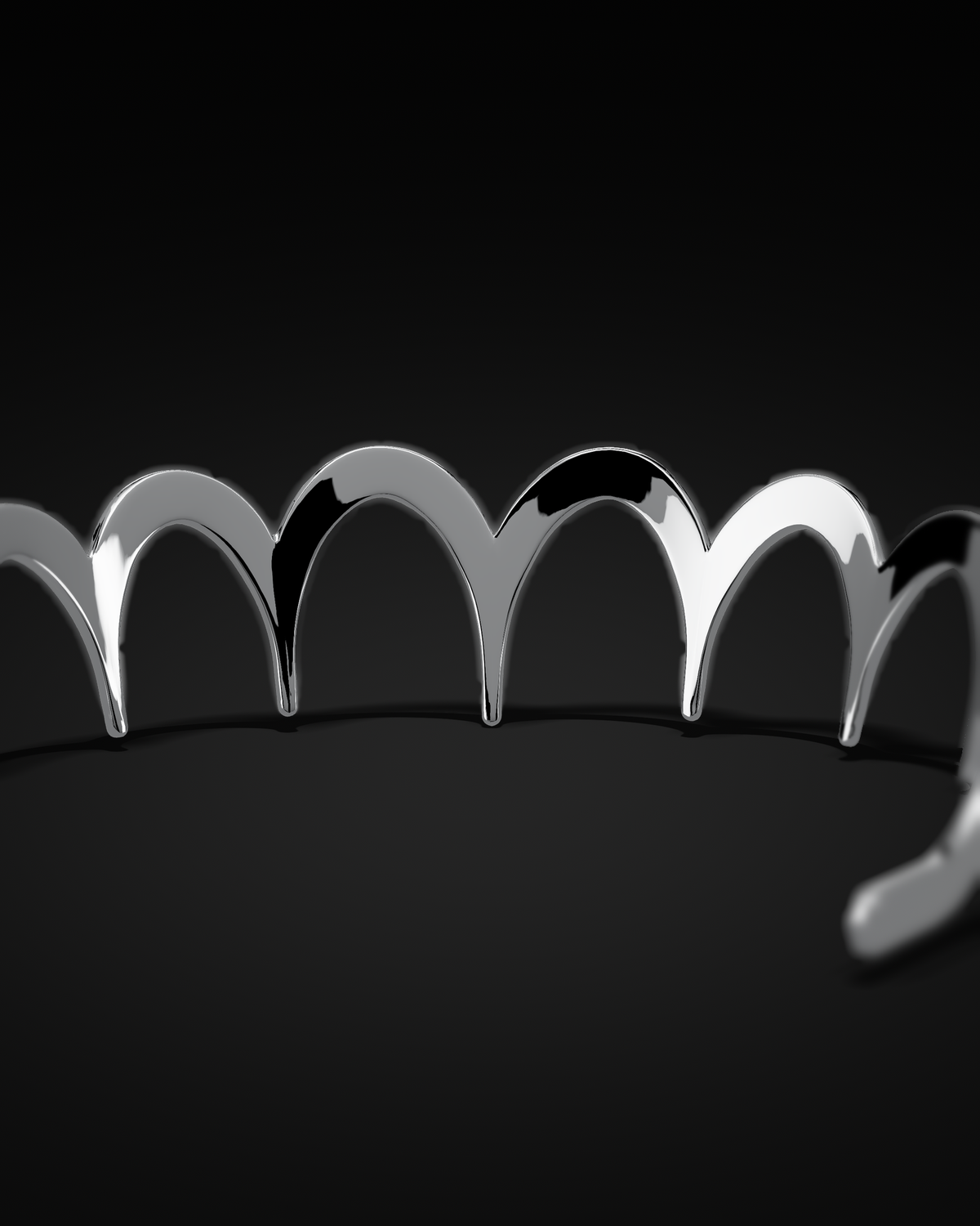 Zig Zag Metal Headband