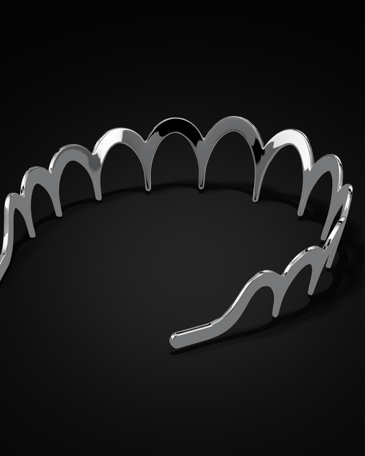 Zig Zag Metal Headband